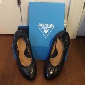 JOHN FLUEVOG black “Arabella” flats